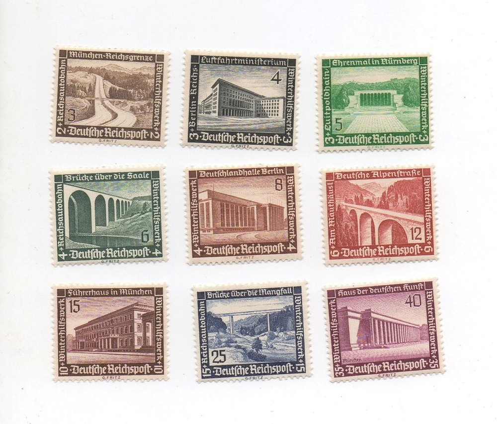 Germany mnh mint never hinged Scott B93-101