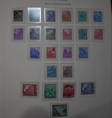 DDR COLLECTION 1949-1990 COMPLETE MNH IN 4 HINGELESS ALBUMS SEE DESCRIPTION