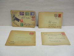 10 1950s East German Postal Covers Collection Lot