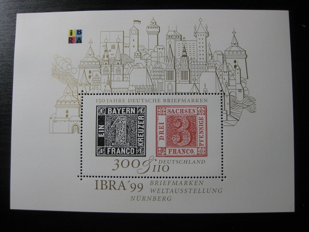GERMANY Mi. #Block 46 mint MNH stamp sheet! CV $7.20