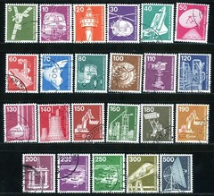 Stamps Germany, Scott # 1170-1192 used, complete set
