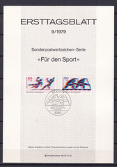 Bundesrepublik ETB 1009-10 Scott B562-3 Sports