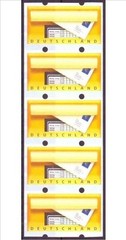Frg Atm: MiNr. 5,“ Mailbox „,Without Werteindruck,5er With And Counting Number