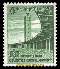 EBS Germany 1938 – Athletics Championships – Breslau – Michel 665-668 – MH*