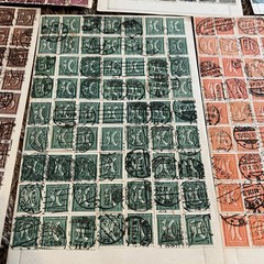 EXCELLENT GERMANY MINT AND USED STAMP DEALER MIX WWI ERA INFLATION OVPTS