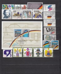Germany 1978 – complete year set – used CTO (a66)