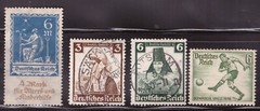 Germany Stamps #B3 MNH #B69 Used #B72 Used #B84 MH 1922