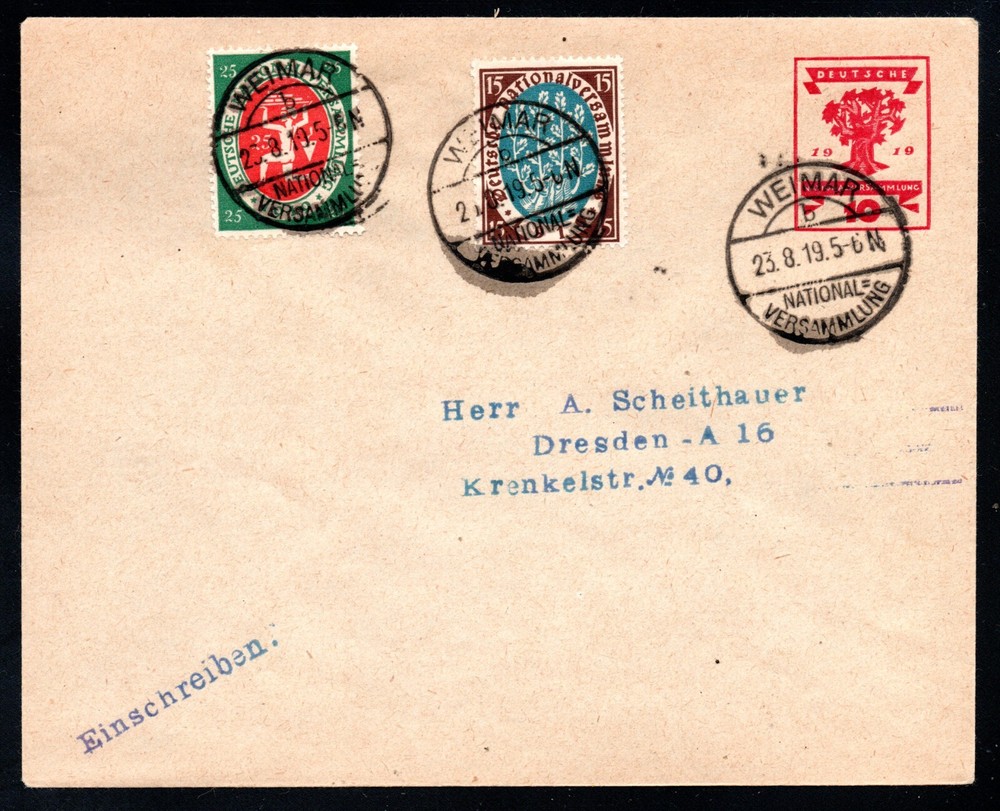 GERMANY, COVER, REICH, POSTAL HISTORY, NICE LOT (GE-52)