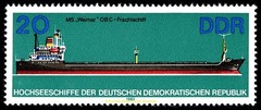 EBS East Germany DDR 1982 – Ocean-going Ships – Michel 2709-2714 – MNH**
