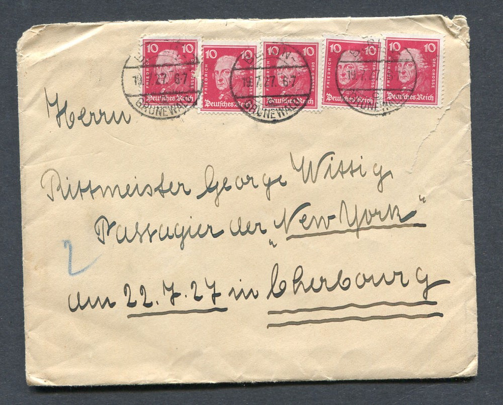 German Reich : Very nice cover from 1927 – Berlin