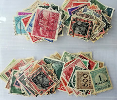 Lot of 100 Pieces Stamps German Reich „Wunder Bag“