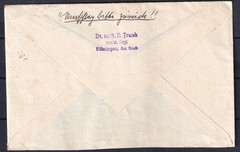 Germany 1937 Bohringen. Cover