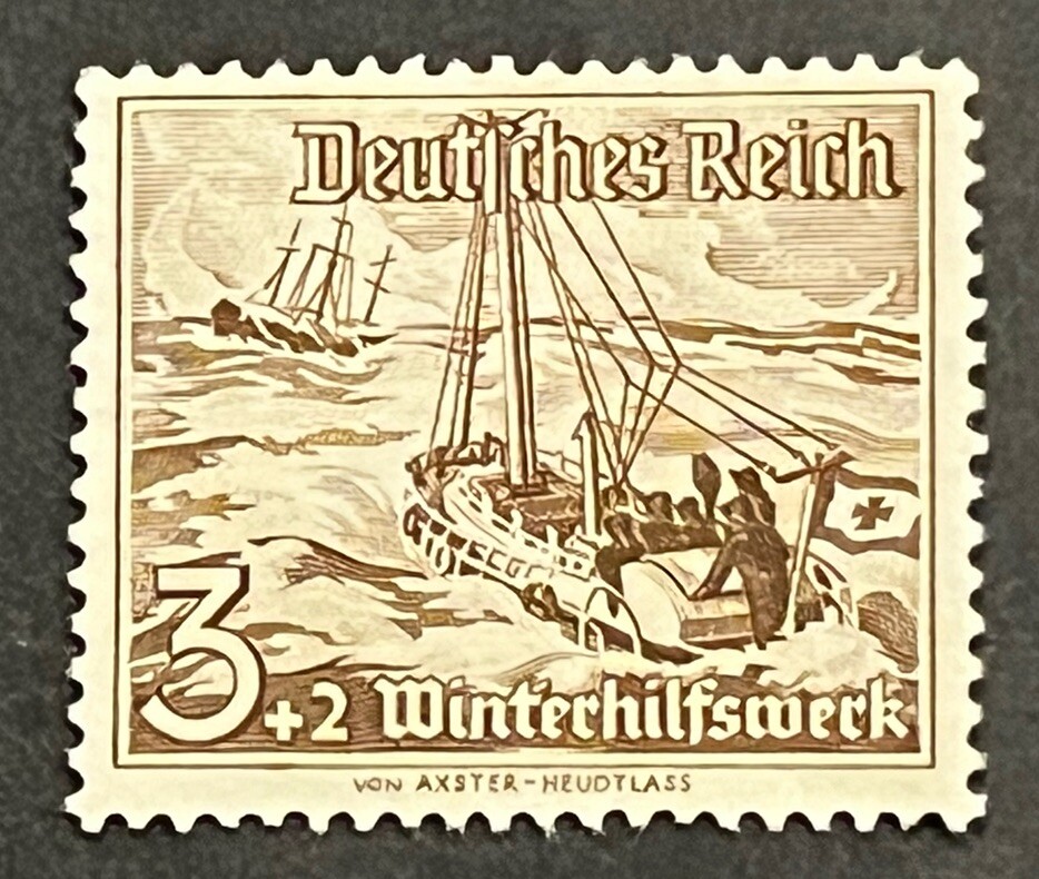 TRAVELSTAMPS: 1937 GERMANY STAMPS SCOTT #B107 3rd REICH MINT NO GUM