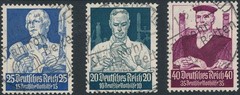 Stamp Germany Mi 556-64 Sc B59-67 1934 WWII 3rd Reich Cordless Phone Used