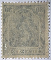 Travelstamps: Germany Stamps Mi:#144 – 30pf Mint Og Never Hinged WMK MOGNH