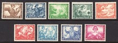 GERMANY-SC. #B49-57 1933 WAGNER SEMI-POSTAL SET-MINT–CAT. $397.00