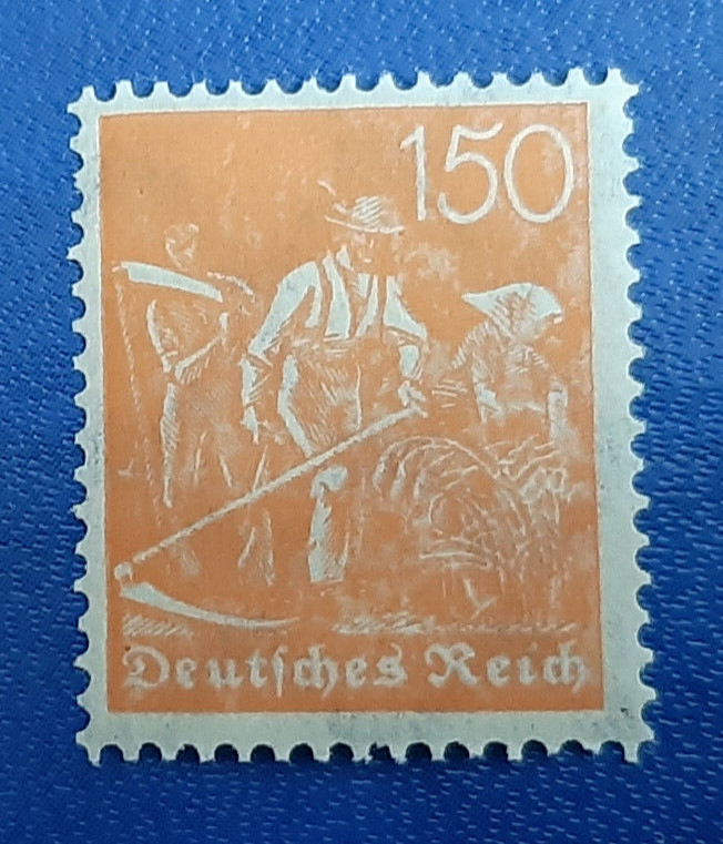 Stamp Germany Deutsches Reich 150 Pfennig 1921 Mi. Nr. 189 WZ 2 (23381)