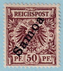 SAMOA 56 MINT HINGE REMNANT OG * NO FAULTS VERY FINE! – BYW