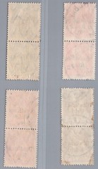 German Reich Michel No. 119 – 122 stamped