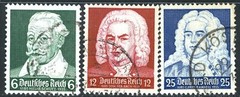 Stamps Germany, Scott # 456-458 used, complete set