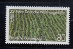 WEST GERMANY Rice Field MNH stamp