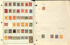 Germany Stamp Collection on 47 Pages, WWII Occupations, Danzig, Thurn++ (KD)