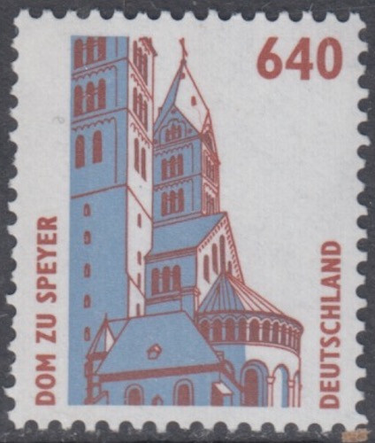 GERMANY Sc # 1858 INCPL MNH HI-VALUE SINGLE from SET – HISTORIC SITES