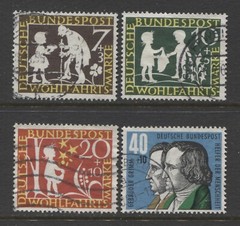 Germany 1959 complete year set and souvenir sheet used, $ 140.00