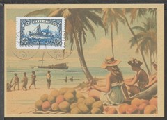 ✔️ Deutsches Reich Colonies 1910 Marshall Islands RARE POSTCARD – REPRODUCTION