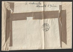 Bohemia & Moravia 1939-42 8v on 1941 SCHARATITZ registered cover