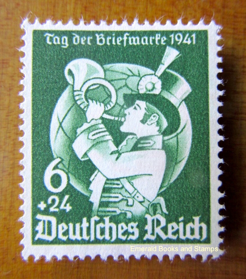 EBS Germany 1941 – Stamp Day – Tag der Briefmarke – Michel 762 – MNG (*)