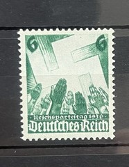 1936 German Third Reich stamps Nuremberg Rally Deutschland Briefmarke