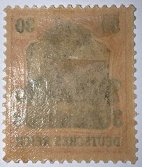 Travelstamps; GERMANY OFFICES IN MOROCCO OP STAMPS UnWMK MINT OG H 35c on 30