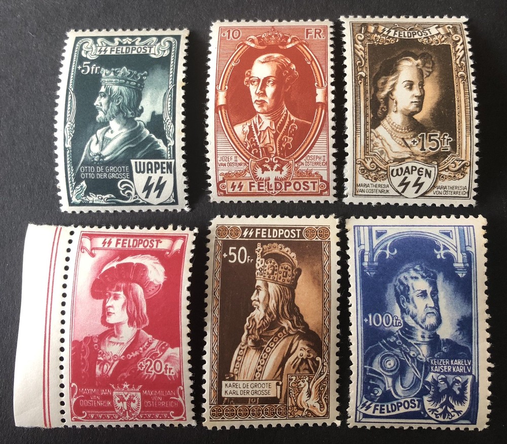 Germany. 1943. 3rd Reich. Belgium Flemish Legion WW2 Full KAISER Set ! 250€ !