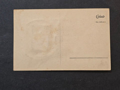 Antique German Moving Postcard Pull-Out Photo Strip Mechanical Novelty Card