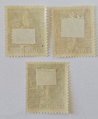 GERMANY CLASSICS 1949 RARE 12pf, 50pf, 60pf Heavily MM (€575 for Never Hinged)