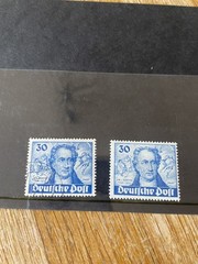 Germany Berlin Goethe 30pf mnh and used stamps cat £125