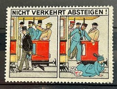 1919-20 Austria Poster Stamps Traffic Education Fritz Schonpflug MNH rare /1068