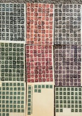 NICE GERMAN MINT AND USED STAMP PICKER LOT WORLD WAR I INFLATION OVPTS