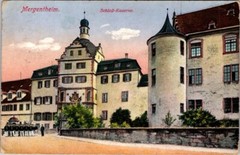 Germany Feldpost 1916 Mergentheim PPC – J15847