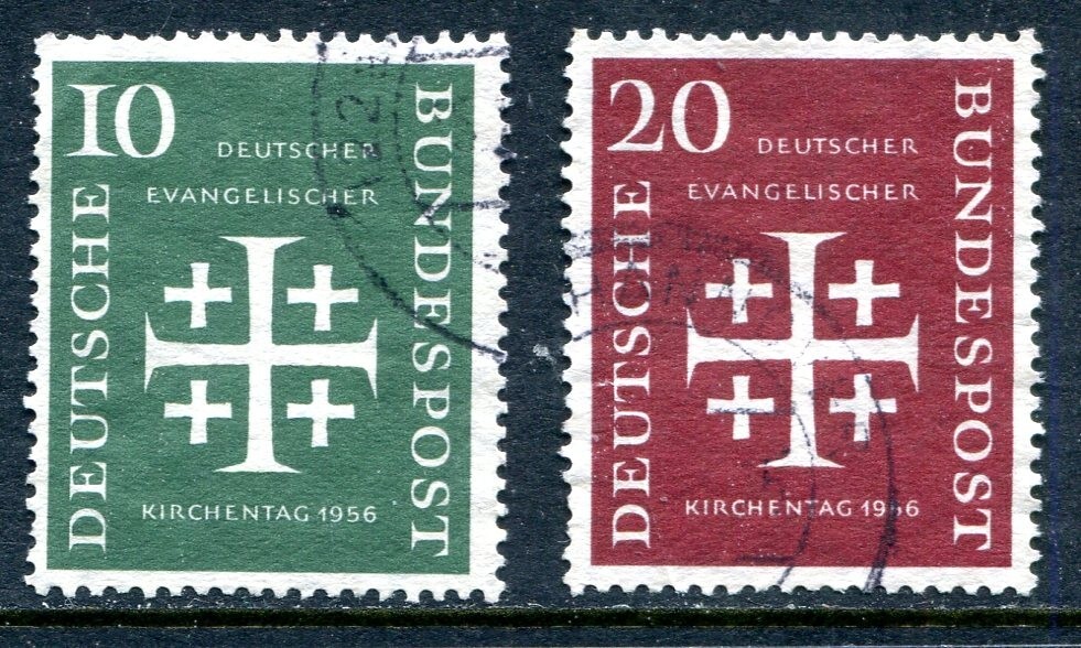 Germany 1956 Used #744-745