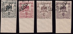 Lot Stamp Germany Mi 1-12 Set 1946 Fürstenwalde Circle Watermarks U