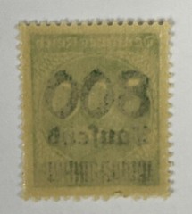 Germany / Deutsches Reich 800 Saufend Stamp – Overprint Surcharge (Mint) X33