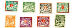 Danzig High Mark Stamp Lot 50–500000 Mark Mostly MNG 1 Used
