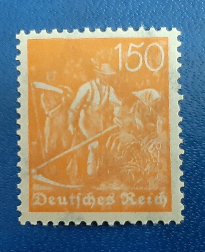 Stamp Germany Deutsches Reich 150 Pfennig 1921 Mi. Nr. 189 WZ 2 (23379)