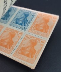 Rare German Empire Stamp Booklets MH 13 1920 & MH 14 1921 Deutsches Reich MNH