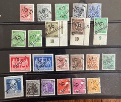 GERMANY – Soviet Zone City Overprints – Mint NH and Hard To Find!