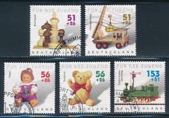 Germany – Used Stamps Set -Toys and Games (2002) B902-6