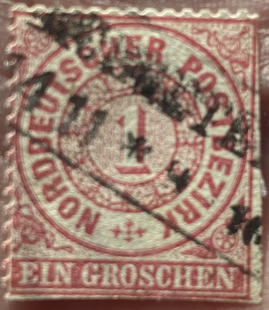 Briefmarken Norddeutscher Postbezirk 1868 Mi 4 Pracht gestempelt