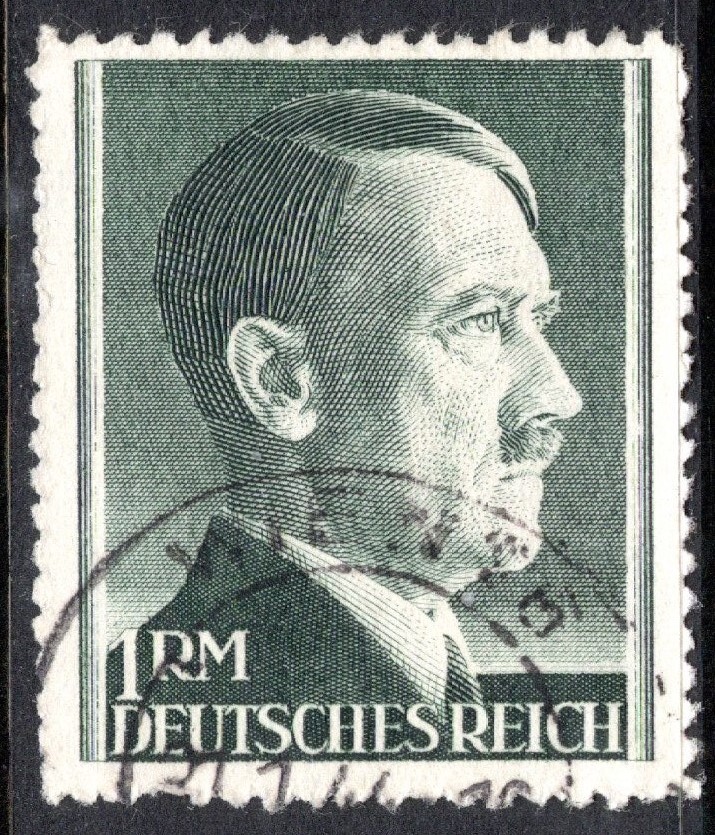 Germany Stamp Scott #524, 1m, Adolph Hitler, Used, SCV$5.25 (B)